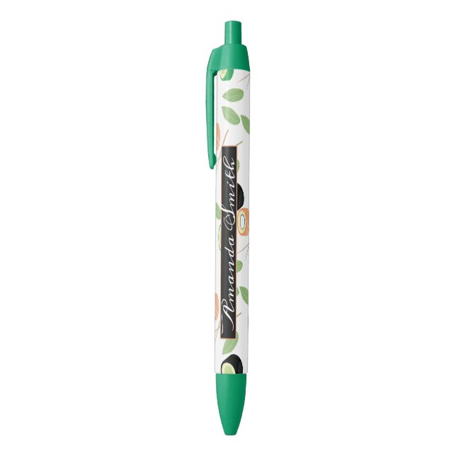 Sushi Rolls Salmon Chopsticks  Black Ink Pen (Top (Vertical))