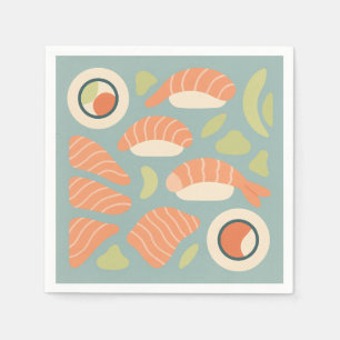 Sushi & Sashimi (American-Style) Napkin