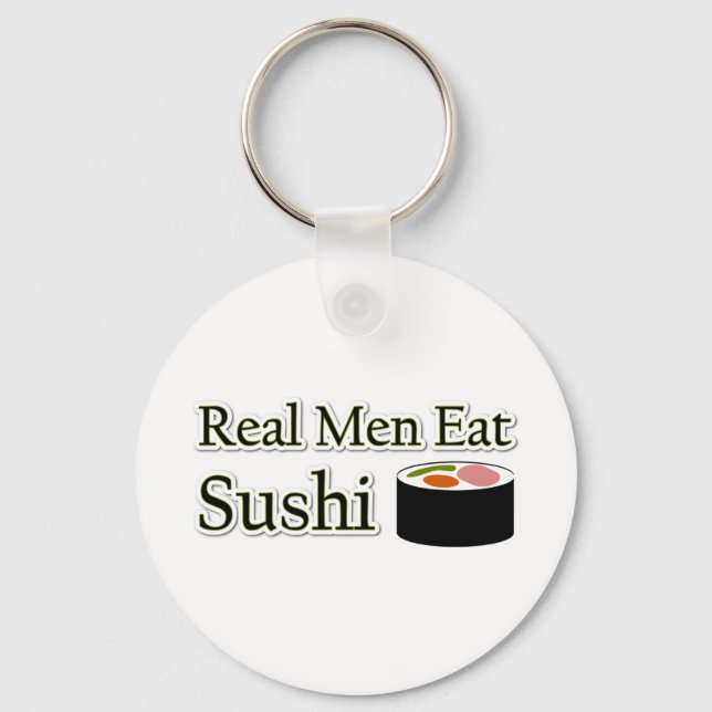 Sushi Saying Keychain (Front)
