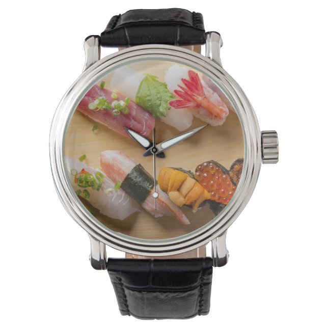 Sushi Spiral Watch – Timeless Taste (Front)