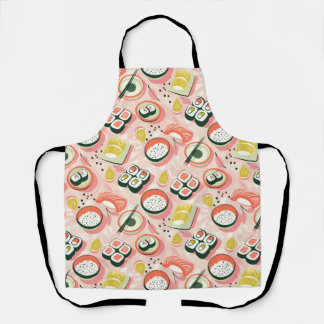 Sushi Splash Apron for Foodies and Sushi Lovers