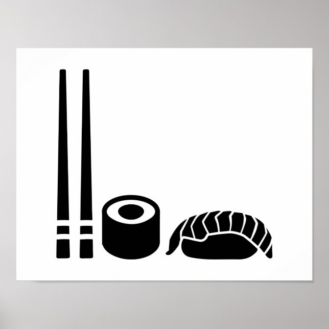 Sushi sticks sashimi poster (Front)