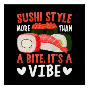 Sushi Style More Than a Bite Poster