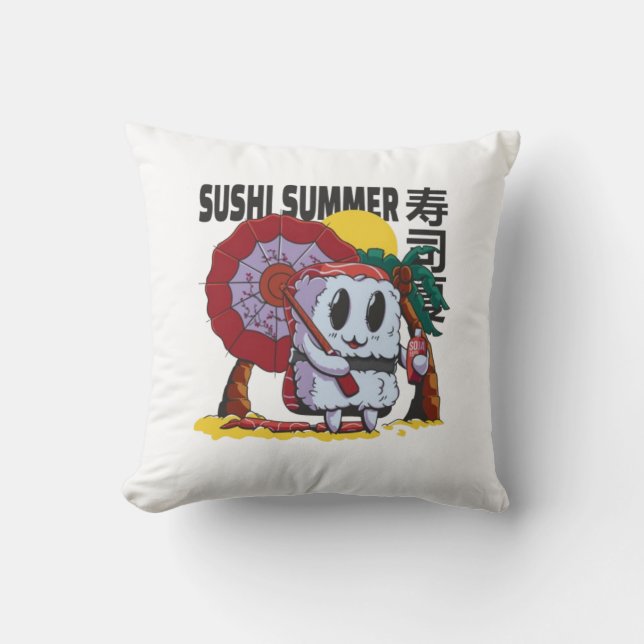 SUSHI SUMMER PILLOW (Front)