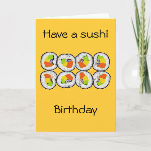 Sushi Sushi Card