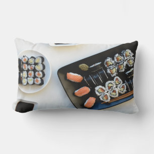 Sushi throw pillows