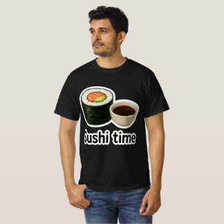 Sushi Time Sticker – Realistic Sushi with Soy T-Shirt