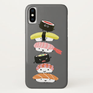 Sushi Tower - Kawaii Sushi and Sashimi Friends Case-Mate iPhone Case