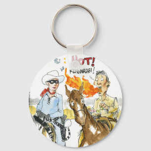 #Sushi Wasabi Of The Old West Funny Gifts Etc Keychain