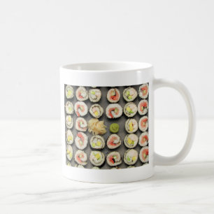 Sushi With Wasabi And Ginger Coffee Mug