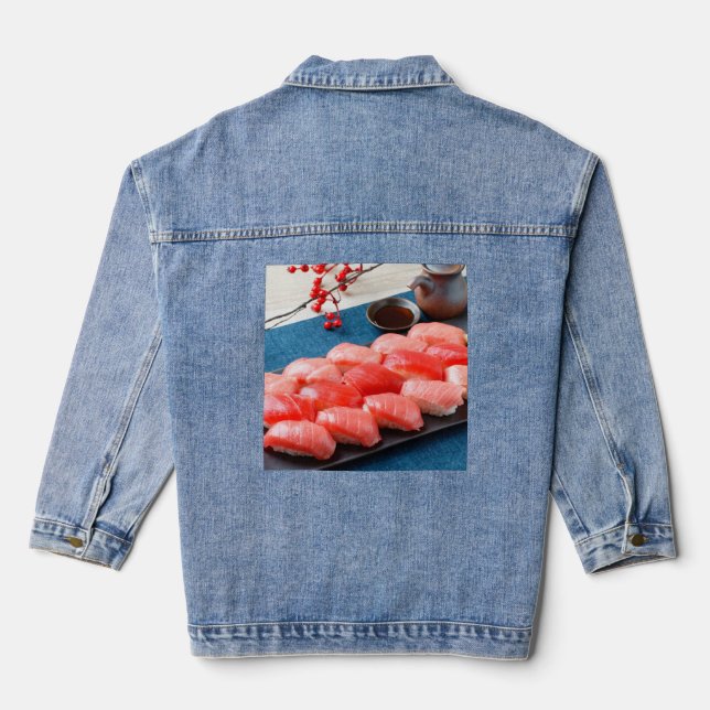 SUSHIMI Tuna Dream denim jacket (Back)