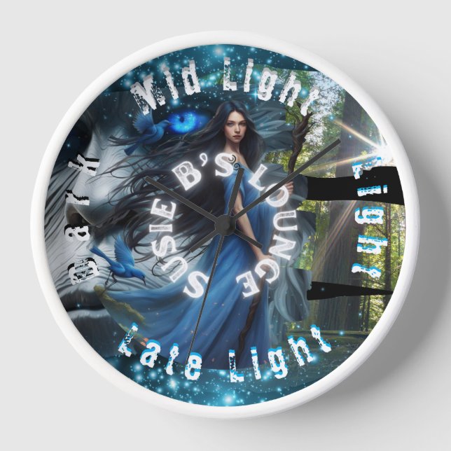Susie B's Lounge Clock (Front)