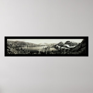 Susie Lake Tahoe CA Photo 1910 Poster