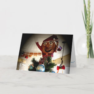 "Susie Pancake Tree-Topper" Christmas Card