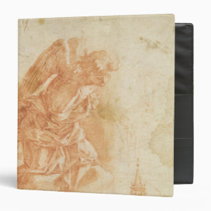Suspended angel and architectural sketch, c.1600 binder