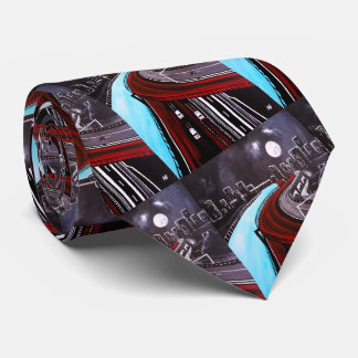 Suspended over the Blue Painting by Alfred Fox Tie