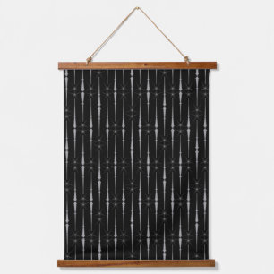 Suspendue Bois Magique Tapisserie recouverte de bois