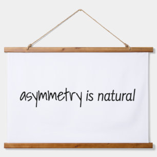 Suspendue L'Asymétrie Est En Bois Naturel Tourné Tapisserie