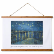 Nuit étoilée de Van Gogh Tapisserie de gratitude a