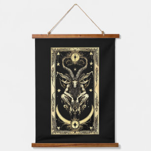 Suspendue Tapisserie Baphomet sans âge