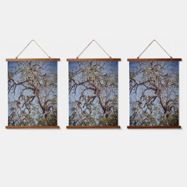 SUSPENDUE TAPISSERIE EN BOIS 3 ART&DESIGN (Tripler)