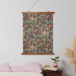 Suspendue Tapisserie florale riche Brocade Antique Classique