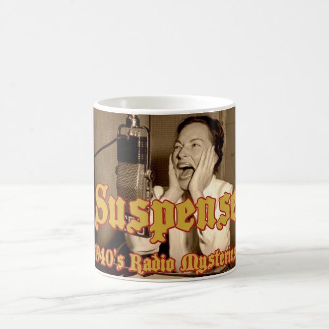 Suspense Radio Mystery tasse (Centre)