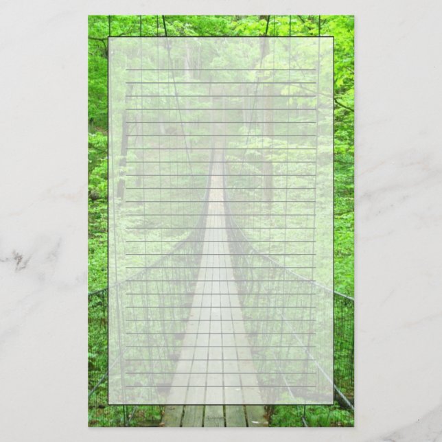 Suspension Bridge Stationery (Front)