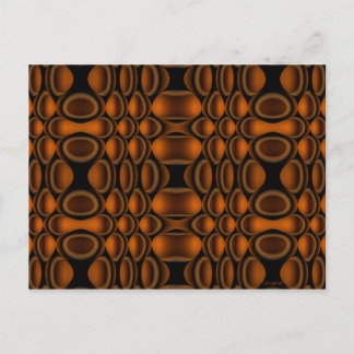 Suspension Op Art Post Card
