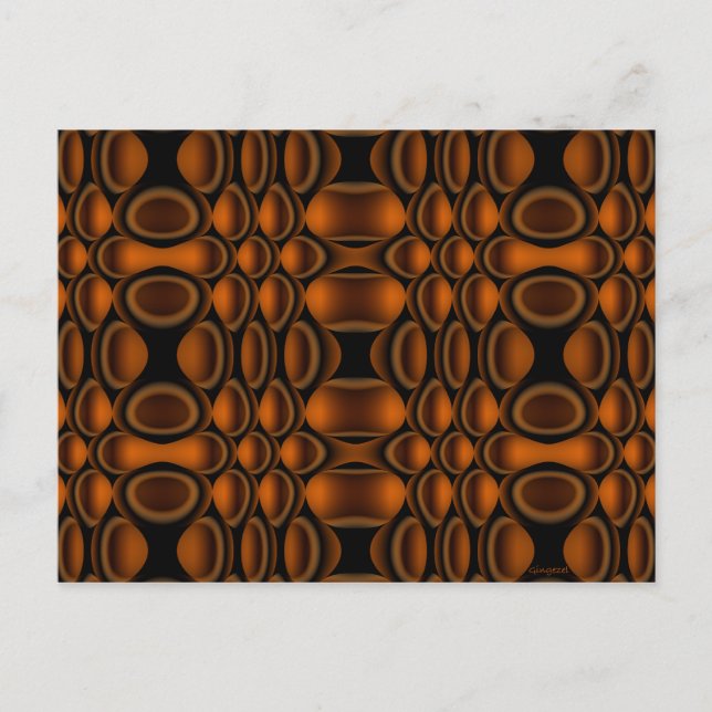 Suspension Op Art Post Card (Front)