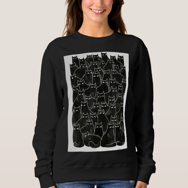 Suspicious Pet Sweatshirt (Front)