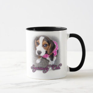 Suspiciously Cute Beagle mug
