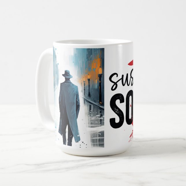 Suspish sound coffee mug (Front Left)