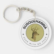 Susquehanna Cerf sans Porte - clé acrylique de peu