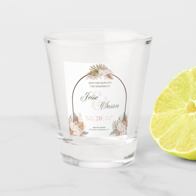 SUSRE'S SHOT GLASS (Front)