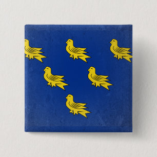 Sussex 2 Inch Square Button