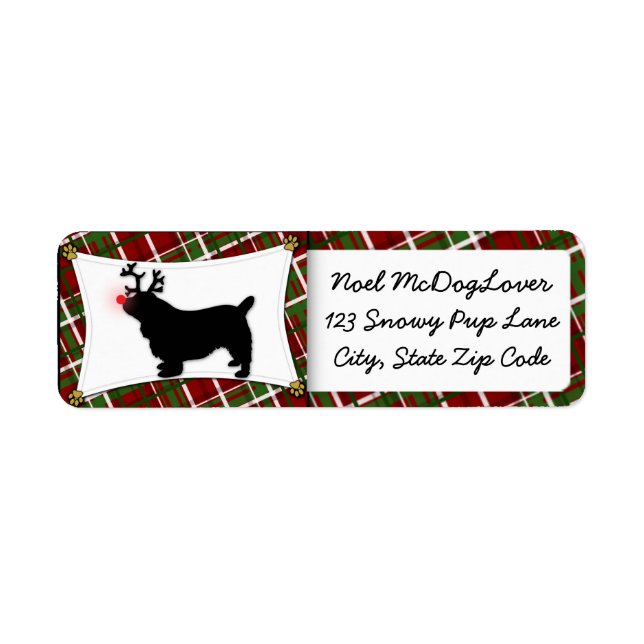 Sussex Spaniel Christmas (Front)