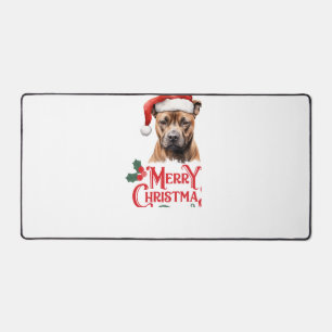 Sussex Spaniel Christmas Desk Mat