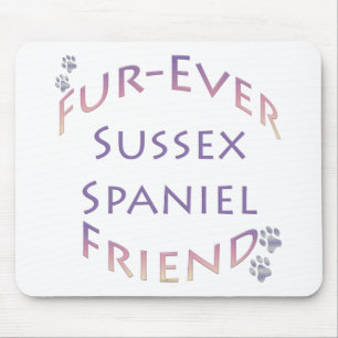 Sussex Spaniel Furever Friend Mouse Pad
