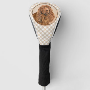 Sussex Spaniel Painting - Cute Original Dog Art Golf Head Cover