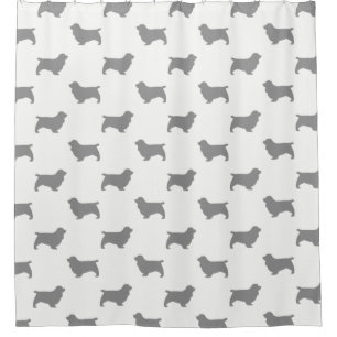 Sussex Spaniel Silhouettes Pattern
