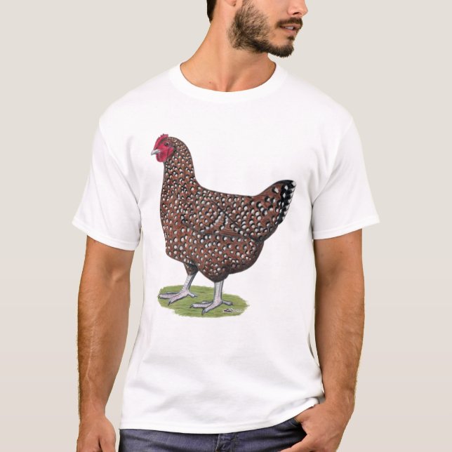 Sussex:  Speckled Hen T-Shirt (Front)