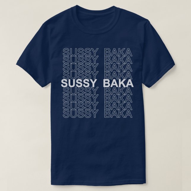 sussy baka 1 T-Shirt (Design Front)