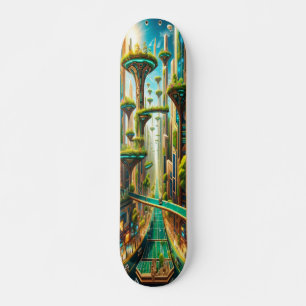 "Sustainable Heights" Skateboard