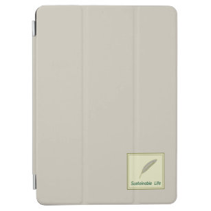 Sustainable Life (beige) iPad Air Cover