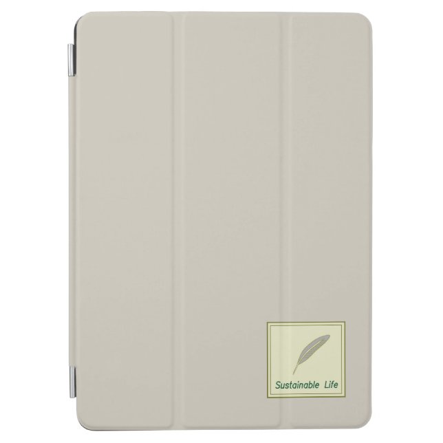 Sustainable Life (beige) iPad Air Cover (Front)