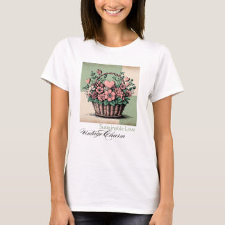 Sustainable Love, Vintage Charm T-Shirt