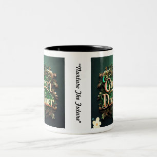 "Sustainable Solutions" Two-Tone Coffee Mug