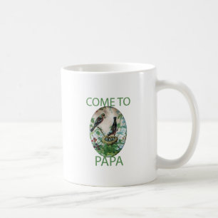 Sustaining the Flock: Capturing Nurturing Parental Coffee Mug