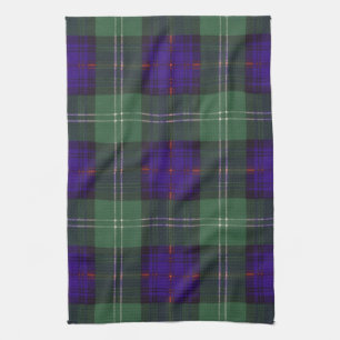 Sutherland Clan Plaid Scottish tartan Kitchen Towel